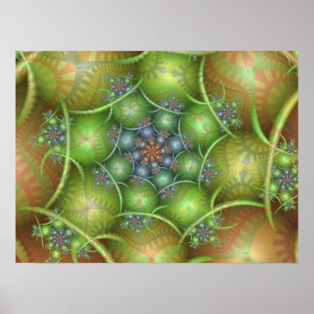 Påskäggs Spiral Poster (Framsidan)
