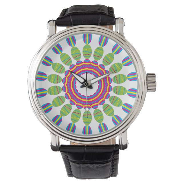 Påskäggsdesign Armbandsur (Framsida)