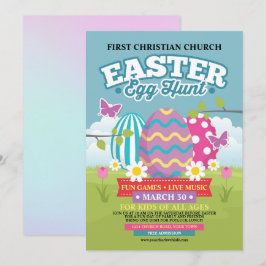 Påskäggsjakt Inbjudningar