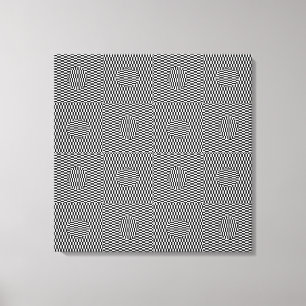 Påskäggsjakt OpArt Canvastryck