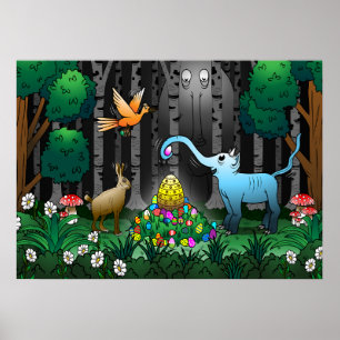Påskäggsjakt Poster