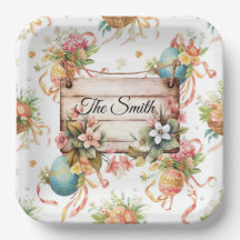 Påskäggsjaktfest med Familjenamn