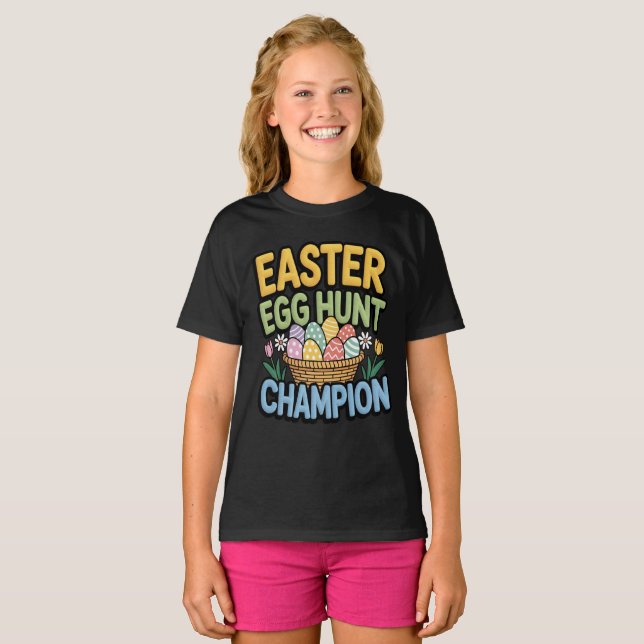 Påskäggsjaktmästare T-shirt (Hel framsida)