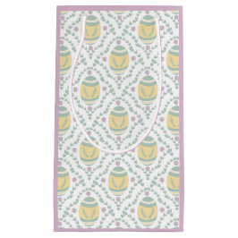 Påskäggsmönstrad presentpåse i Pastell Damask
