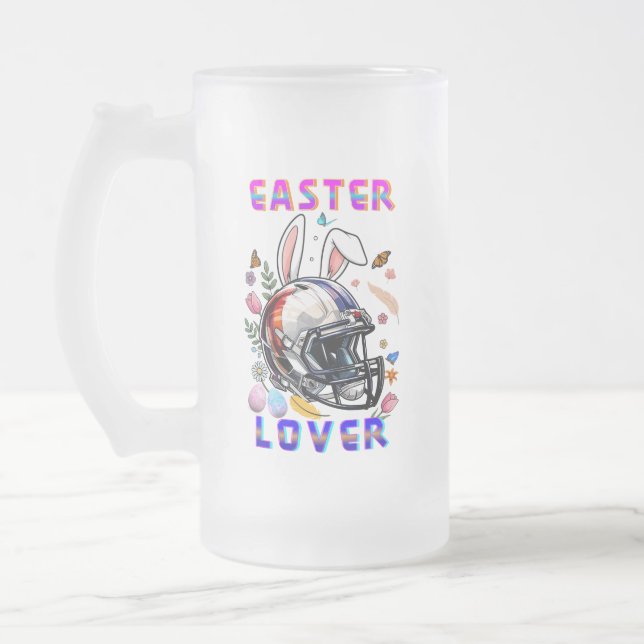 Påskälskare Frostat Ölglas (Vänster)