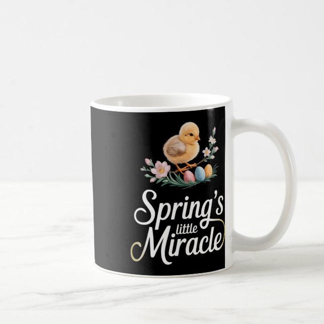 Påskbabykanin Cool påskdag  Kaffemugg (Höger)