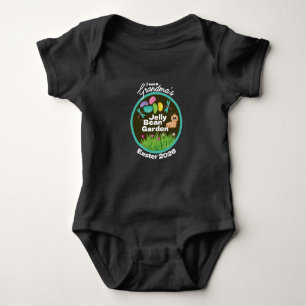 Påskbabykropp Overall Jelly Bean Garden Party  T Shirt