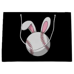 Påskbaseboll Bunny Cute Kaninöron