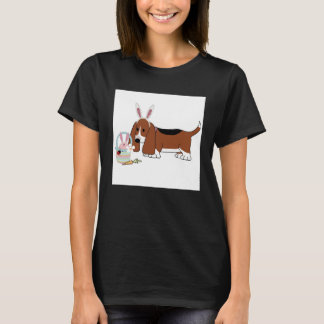 PåskBassetkvinna utslagsplats Tee