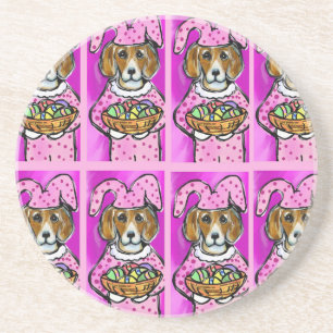 PÅSKBEAGLE UNDERLÄGG SANDSTEN