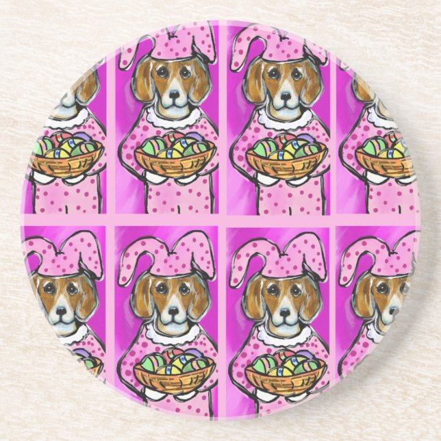 PÅSKBEAGLE UNDERLÄGG SANDSTEN (Framsidan)
