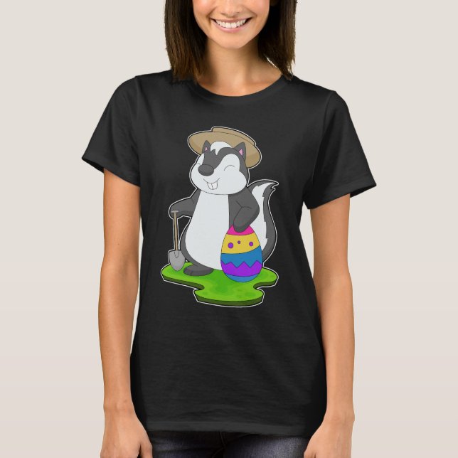 Påskbonde med illaluktande djur t shirt (Framsida)