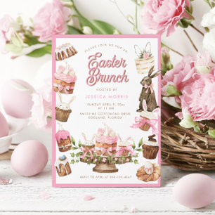 Påskbrunch-inbjudan Inbjudningar
