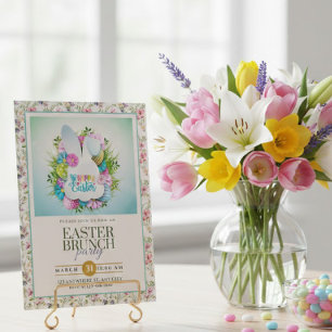 Påskbrunch – Kaninblomsterkransfest Meddelande