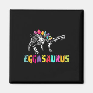 Påskdag Dino - Eggasaurus Stegosaurus Ägg Dinos Magnet