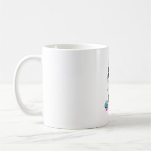 Påskdag Katt Kanin Öron Ägg Grafisk Män Kvinnor K Kaffemugg