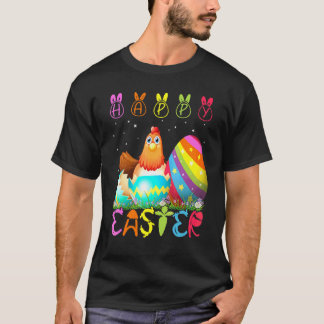 Påskdag Kyckling Matchande Familj Söt Påsk Cos T Shirt