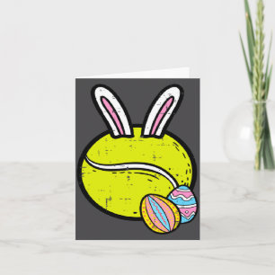 Påskdag Tennisboll Kanin Kort