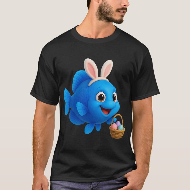 Påskdamselfisk T Shirt (Framsida)