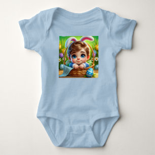 PÅSKE BABYPojke Kaninöron ~ T Shirt