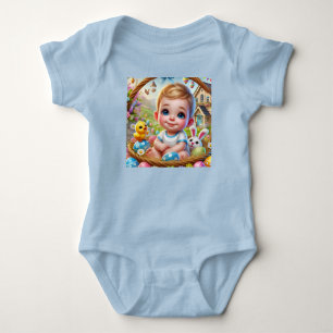 PÅSKE BABYPOKE Kanin och kyckling ~ T Shirt