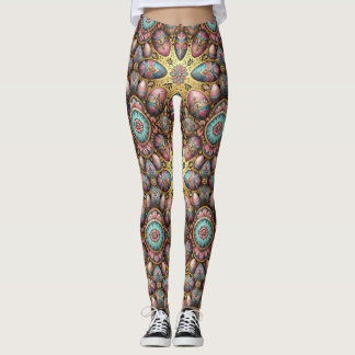 PÅSKEÄGG ~ Pastell 3D ~ Leggings
