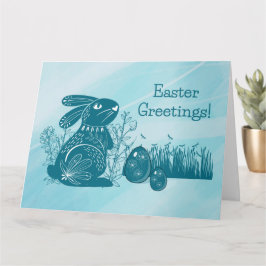 PÅSKEKANINENS HÄLSNING KORT