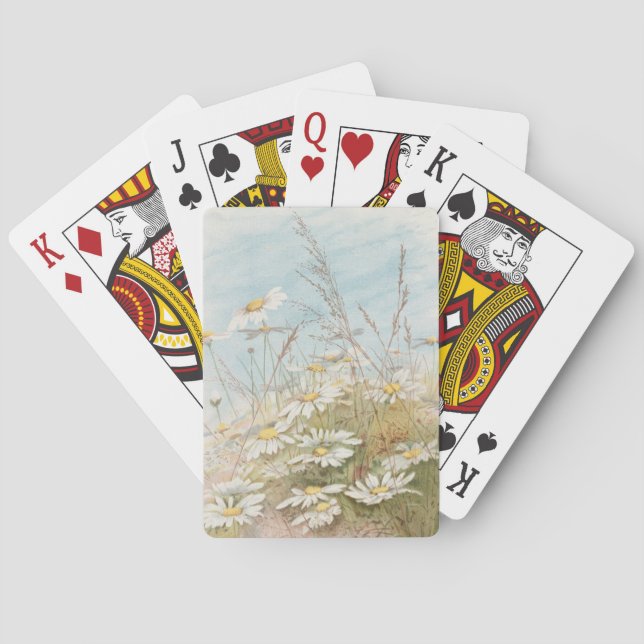 "Påsken ger den spirande våren"  Casinokort (Baksidan)