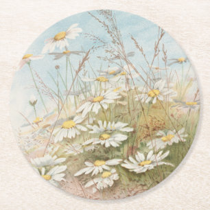"Påsken ger den spirande våren" Underlägg Papper Rund