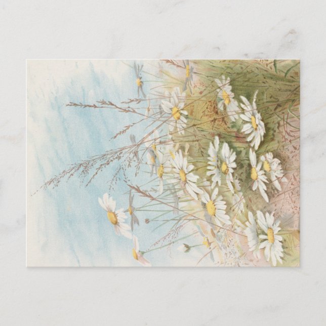 "Påsken ger den spirande våren"  Vykort (Framsida)