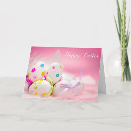 Påsken - "nätt ägg i rosor" - skräddarsy helgkort