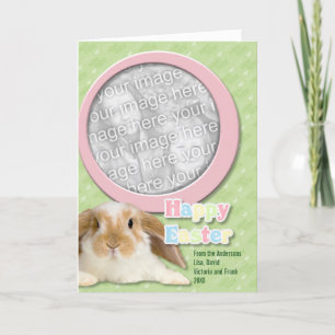 Påsken TILLFOGAR DIN Hoppy påsk för FOTOET Helgkort