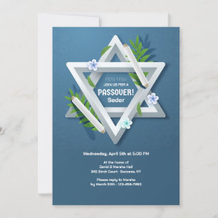 Påskens Seder-inbjudan Inbjudningar