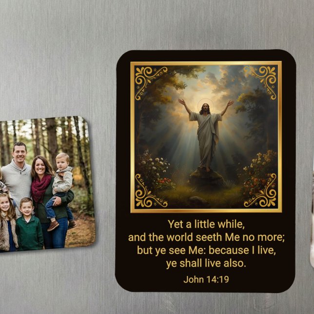 Påskens uppståndelse religiös magnet (Skapare uppladdad)