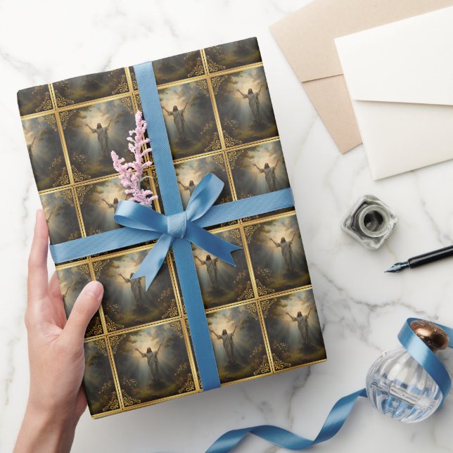 Påskens uppståndelse religiös presentpapper (Gifting)
