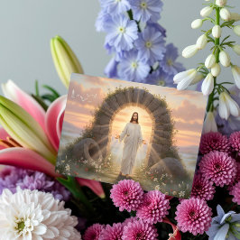 Påskens Uppståndelsescen Kort