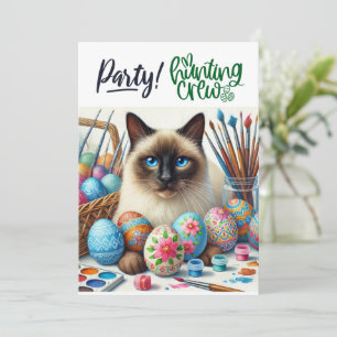 Påskfest för kattälskare inbjudningar