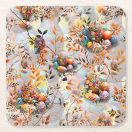 Påskfirande Underlägg Papper Kvadrat