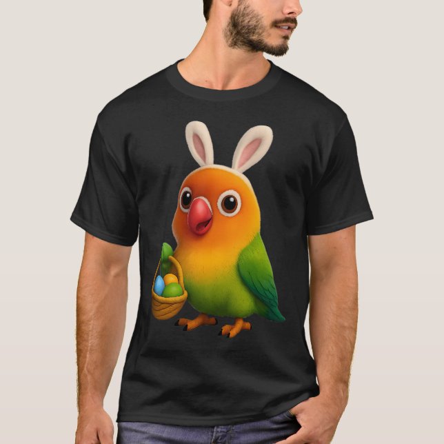 Påskfischerpapegoja T Shirt (Framsida)