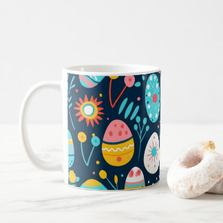 Påskfolkets trädgård kaffemugg