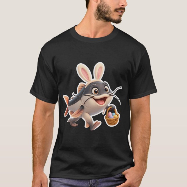 Påskgående malfisk 1 t shirt (Framsida)