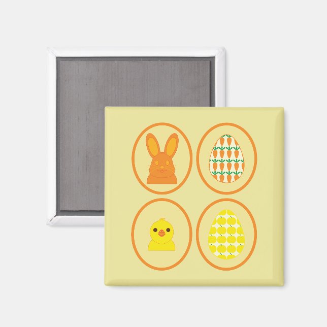 Påskgallerimagneten Magnet (Front/Back)