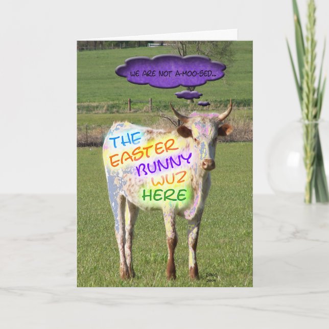 Påskgrafittikort Helgkort (Framsida)