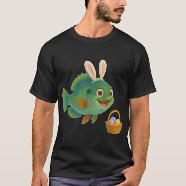 Påskgrön solfisk t shirt (Framsida)