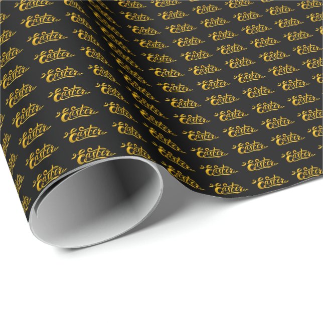 Påskguldägg Presentpapper (Rullad Hörn)