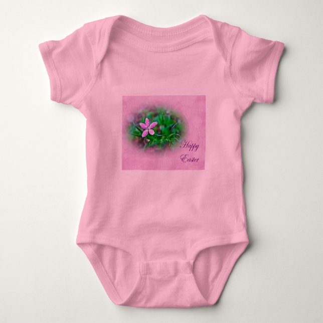 Påskhälsningar Deptford Pink Vildblomma T-shirt (Framsida)