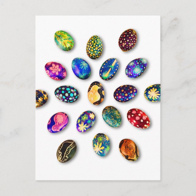 Påskhälsningkort Helg Vykort (Framsida)