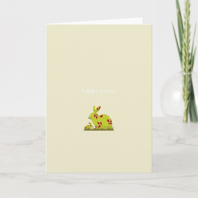 påskhälsningkort helgkort (Framsida)