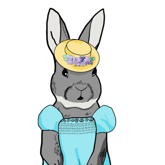 Påskhar kort (Skapare uppladdad)