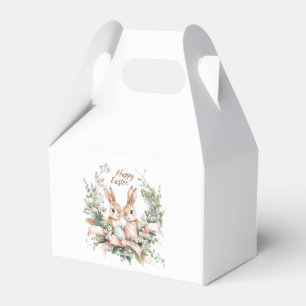 Påskhare, ägg och andedräkt presentaskar